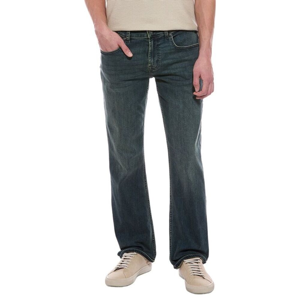 7 For All Mankind Mens Slimmy Breckenridge Jean, Grey